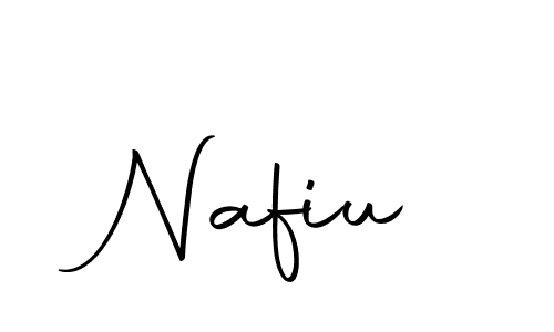 You should practise on your own different ways (Autography-DOLnW) to write your name (Nafiu) in signature. don't let someone else do it for you. Nafiu signature style 10 images and pictures png
