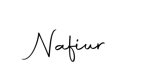 Use a signature maker to create a handwritten signature online. With this signature software, you can design (Autography-DOLnW) your own signature for name Nafiur. Nafiur signature style 10 images and pictures png