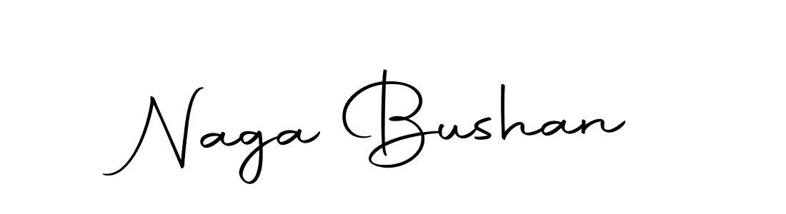 Design your own signature with our free online signature maker. With this signature software, you can create a handwritten (Autography-DOLnW) signature for name Naga Bushan. Naga Bushan signature style 10 images and pictures png