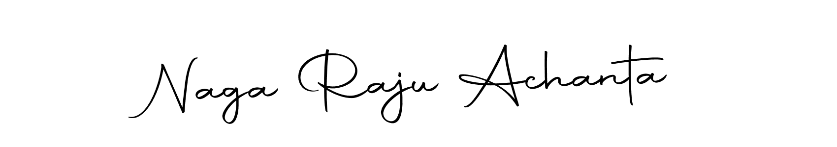 Similarly Autography-DOLnW is the best handwritten signature design. Signature creator online .You can use it as an online autograph creator for name Naga Raju Achanta. Naga Raju Achanta signature style 10 images and pictures png