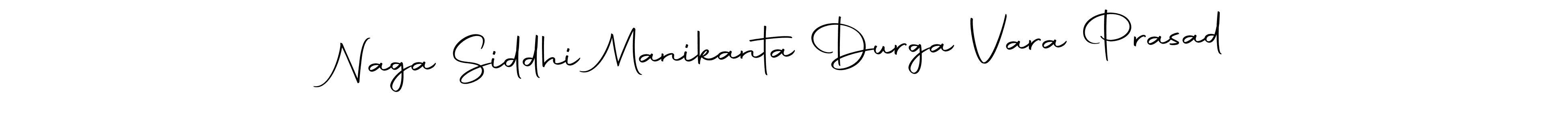 The best way (Autography-DOLnW) to make a short signature is to pick only two or three words in your name. The name Naga Siddhi Manikanta Durga Vara Prasad include a total of six letters. For converting this name. Naga Siddhi Manikanta Durga Vara Prasad signature style 10 images and pictures png