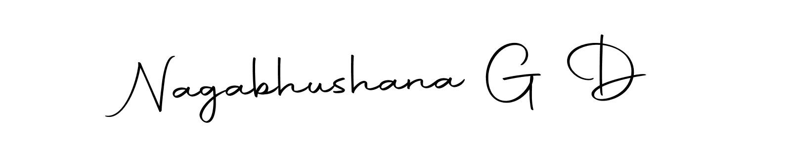 How to make Nagabhushana G D signature? Autography-DOLnW is a professional autograph style. Create handwritten signature for Nagabhushana G D name. Nagabhushana G D signature style 10 images and pictures png