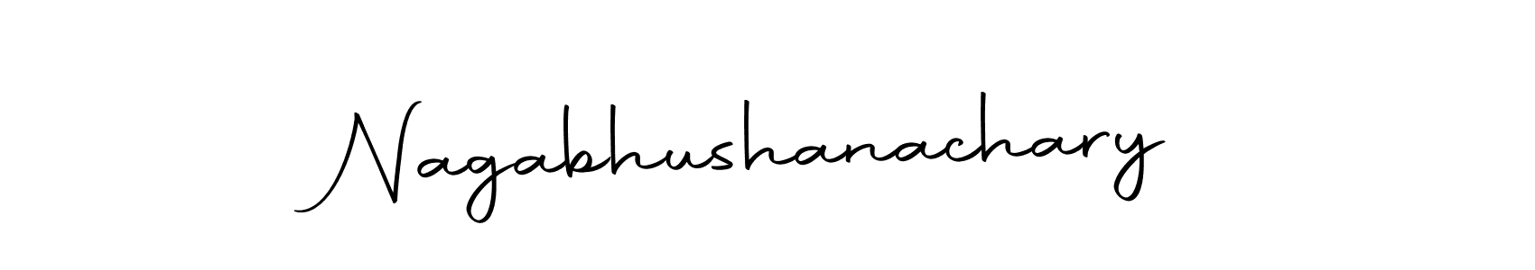 Make a beautiful signature design for name Nagabhushanachary. Use this online signature maker to create a handwritten signature for free. Nagabhushanachary signature style 10 images and pictures png