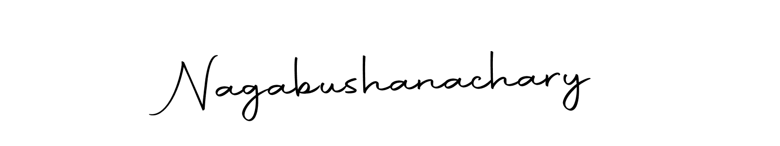 How to make Nagabushanachary signature? Autography-DOLnW is a professional autograph style. Create handwritten signature for Nagabushanachary name. Nagabushanachary signature style 10 images and pictures png