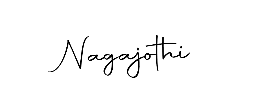 How to make Nagajothi signature? Autography-DOLnW is a professional autograph style. Create handwritten signature for Nagajothi name. Nagajothi signature style 10 images and pictures png