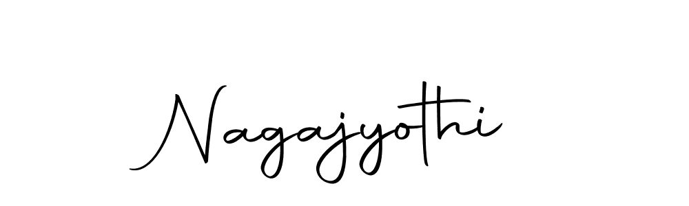 Design your own signature with our free online signature maker. With this signature software, you can create a handwritten (Autography-DOLnW) signature for name Nagajyothi. Nagajyothi signature style 10 images and pictures png