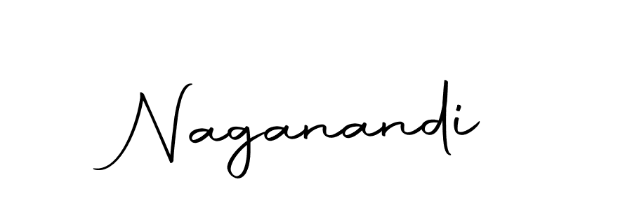 How to make Naganandi signature? Autography-DOLnW is a professional autograph style. Create handwritten signature for Naganandi name. Naganandi signature style 10 images and pictures png