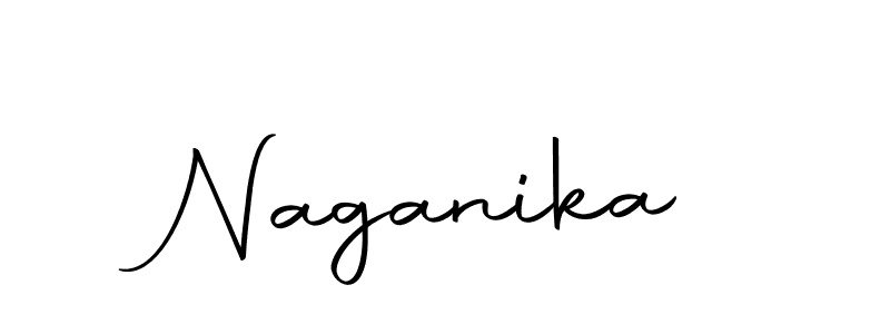 Naganika stylish signature style. Best Handwritten Sign (Autography-DOLnW) for my name. Handwritten Signature Collection Ideas for my name Naganika. Naganika signature style 10 images and pictures png