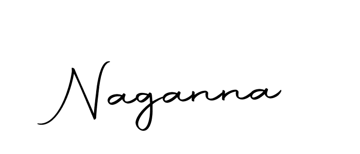 You should practise on your own different ways (Autography-DOLnW) to write your name (Naganna) in signature. don't let someone else do it for you. Naganna signature style 10 images and pictures png