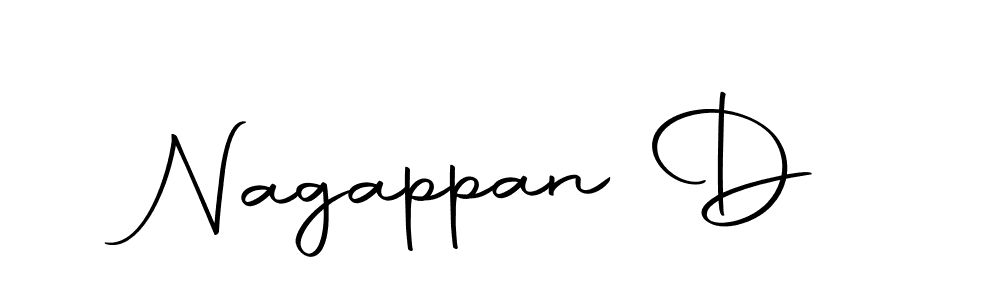 It looks lik you need a new signature style for name Nagappan D. Design unique handwritten (Autography-DOLnW) signature with our free signature maker in just a few clicks. Nagappan D signature style 10 images and pictures png