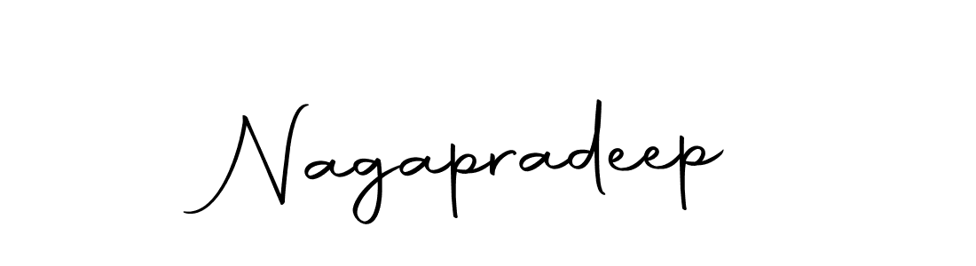 Create a beautiful signature design for name Nagapradeep. With this signature (Autography-DOLnW) fonts, you can make a handwritten signature for free. Nagapradeep signature style 10 images and pictures png