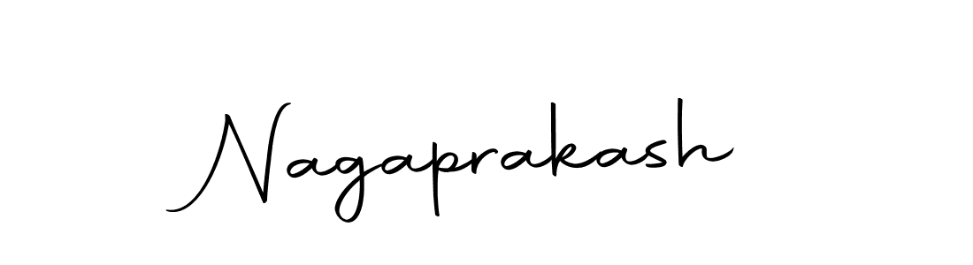 Create a beautiful signature design for name Nagaprakash. With this signature (Autography-DOLnW) fonts, you can make a handwritten signature for free. Nagaprakash signature style 10 images and pictures png