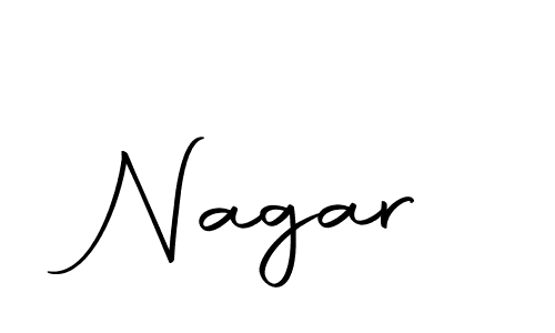 Make a beautiful signature design for name Nagar. With this signature (Autography-DOLnW) style, you can create a handwritten signature for free. Nagar signature style 10 images and pictures png