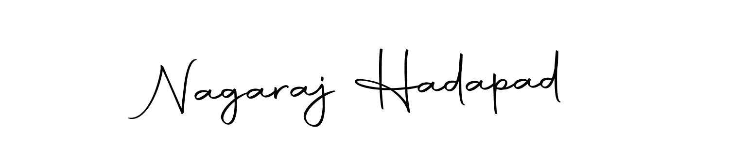 Design your own signature with our free online signature maker. With this signature software, you can create a handwritten (Autography-DOLnW) signature for name Nagaraj Hadapad. Nagaraj Hadapad signature style 10 images and pictures png
