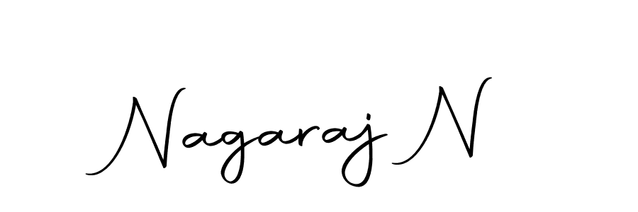 Make a beautiful signature design for name Nagaraj N. With this signature (Autography-DOLnW) style, you can create a handwritten signature for free. Nagaraj N signature style 10 images and pictures png