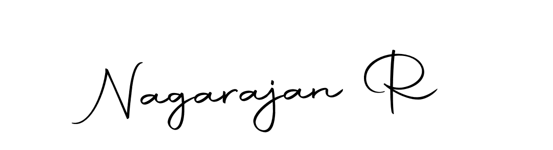 Design your own signature with our free online signature maker. With this signature software, you can create a handwritten (Autography-DOLnW) signature for name Nagarajan R. Nagarajan R signature style 10 images and pictures png
