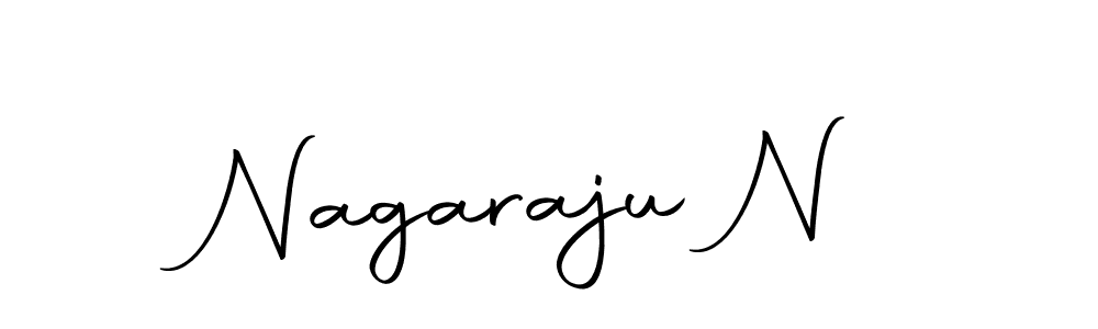 Design your own signature with our free online signature maker. With this signature software, you can create a handwritten (Autography-DOLnW) signature for name Nagaraju N. Nagaraju N signature style 10 images and pictures png