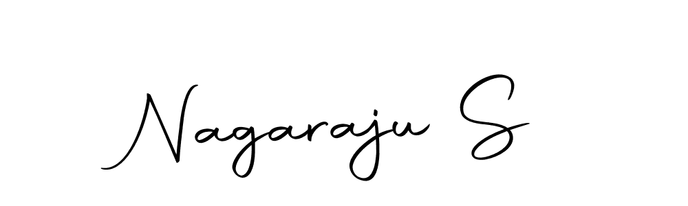 How to make Nagaraju S name signature. Use Autography-DOLnW style for creating short signs online. This is the latest handwritten sign. Nagaraju S signature style 10 images and pictures png