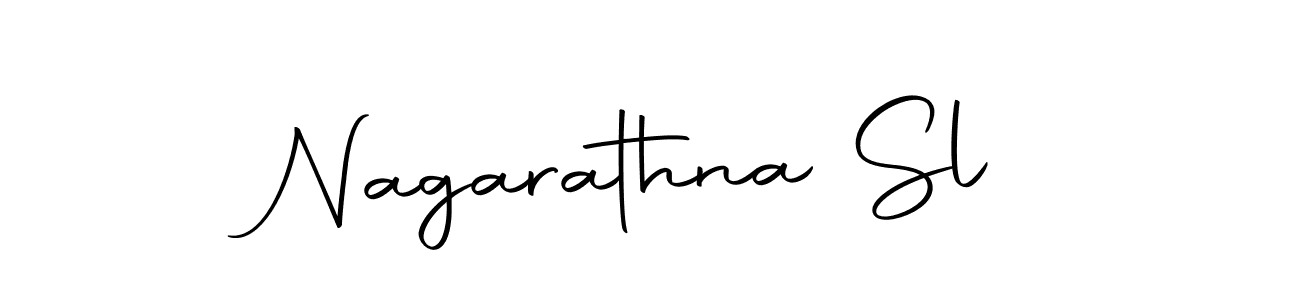 if you are searching for the best signature style for your name Nagarathna Sl. so please give up your signature search. here we have designed multiple signature styles  using Autography-DOLnW. Nagarathna Sl signature style 10 images and pictures png