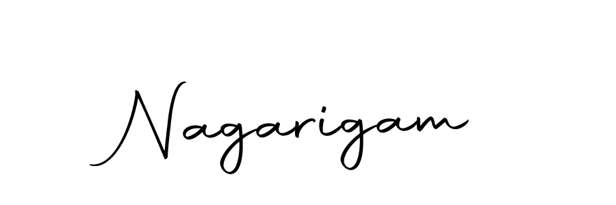 Use a signature maker to create a handwritten signature online. With this signature software, you can design (Autography-DOLnW) your own signature for name Nagarigam. Nagarigam signature style 10 images and pictures png