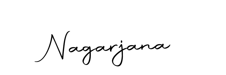 Make a beautiful signature design for name Nagarjana. With this signature (Autography-DOLnW) style, you can create a handwritten signature for free. Nagarjana signature style 10 images and pictures png