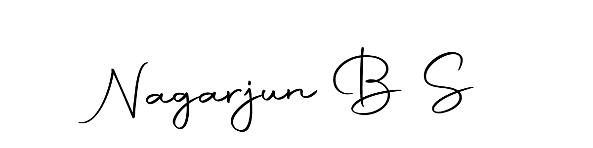 Here are the top 10 professional signature styles for the name Nagarjun B S. These are the best autograph styles you can use for your name. Nagarjun B S signature style 10 images and pictures png