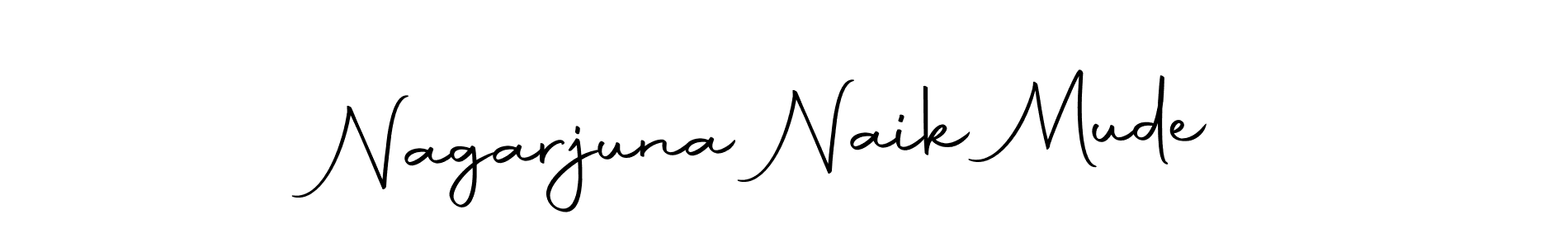 Make a short Nagarjuna Naik Mude signature style. Manage your documents anywhere anytime using Autography-DOLnW. Create and add eSignatures, submit forms, share and send files easily. Nagarjuna Naik Mude signature style 10 images and pictures png