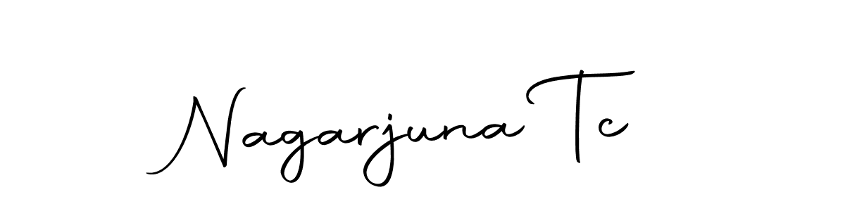 Design your own signature with our free online signature maker. With this signature software, you can create a handwritten (Autography-DOLnW) signature for name Nagarjuna Tc. Nagarjuna Tc signature style 10 images and pictures png