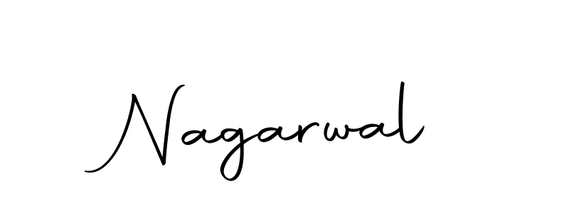 Design your own signature with our free online signature maker. With this signature software, you can create a handwritten (Autography-DOLnW) signature for name Nagarwal. Nagarwal signature style 10 images and pictures png