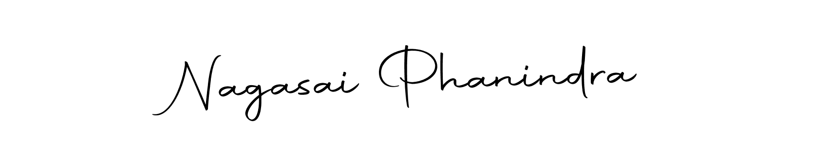 How to make Nagasai Phanindra name signature. Use Autography-DOLnW style for creating short signs online. This is the latest handwritten sign. Nagasai Phanindra signature style 10 images and pictures png