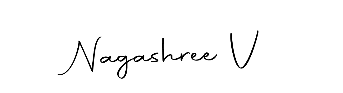 It looks lik you need a new signature style for name Nagashree V. Design unique handwritten (Autography-DOLnW) signature with our free signature maker in just a few clicks. Nagashree V signature style 10 images and pictures png