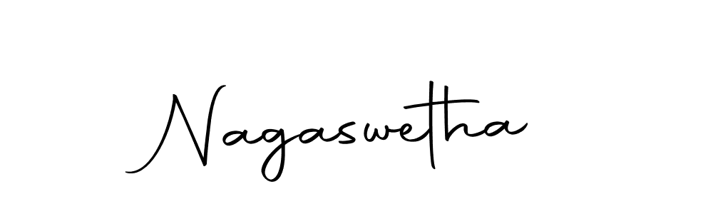 The best way (Autography-DOLnW) to make a short signature is to pick only two or three words in your name. The name Nagaswetha include a total of six letters. For converting this name. Nagaswetha signature style 10 images and pictures png