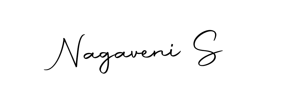 Make a beautiful signature design for name Nagaveni S. With this signature (Autography-DOLnW) style, you can create a handwritten signature for free. Nagaveni S signature style 10 images and pictures png