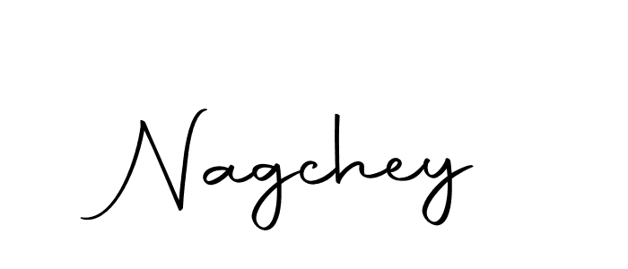 Use a signature maker to create a handwritten signature online. With this signature software, you can design (Autography-DOLnW) your own signature for name Nagchey. Nagchey signature style 10 images and pictures png