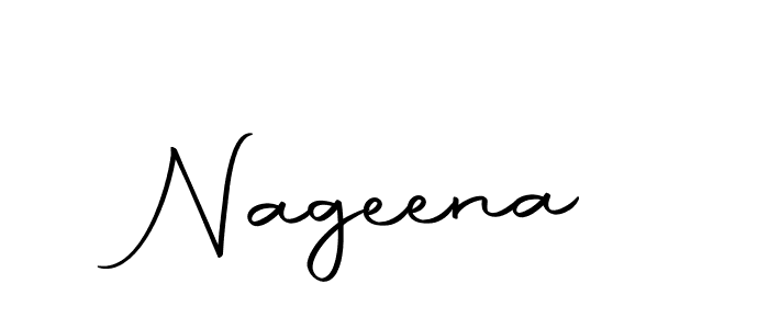 Also we have Nageena name is the best signature style. Create professional handwritten signature collection using Autography-DOLnW autograph style. Nageena signature style 10 images and pictures png