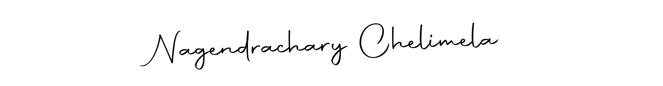 Create a beautiful signature design for name Nagendrachary Chelimela. With this signature (Autography-DOLnW) fonts, you can make a handwritten signature for free. Nagendrachary Chelimela signature style 10 images and pictures png