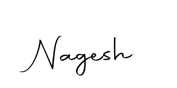 How to make Nagesh name signature. Use Autography-DOLnW style for creating short signs online. This is the latest handwritten sign. Nagesh signature style 10 images and pictures png