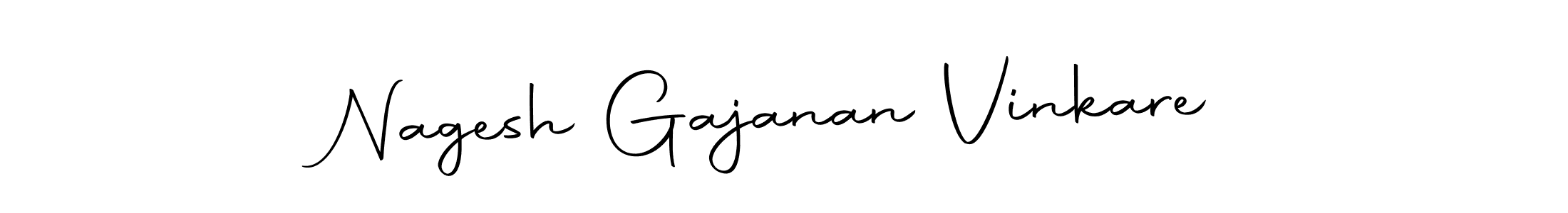 Make a beautiful signature design for name Nagesh Gajanan Vinkare. Use this online signature maker to create a handwritten signature for free. Nagesh Gajanan Vinkare signature style 10 images and pictures png