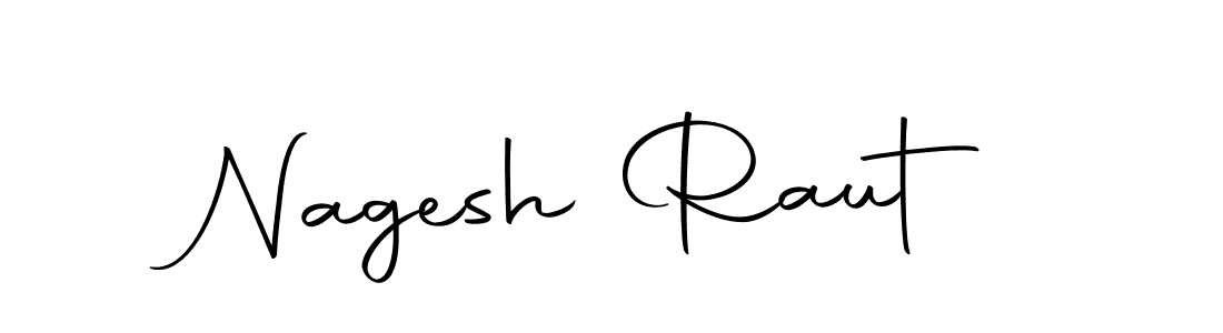 Create a beautiful signature design for name Nagesh Raut. With this signature (Autography-DOLnW) fonts, you can make a handwritten signature for free. Nagesh Raut signature style 10 images and pictures png