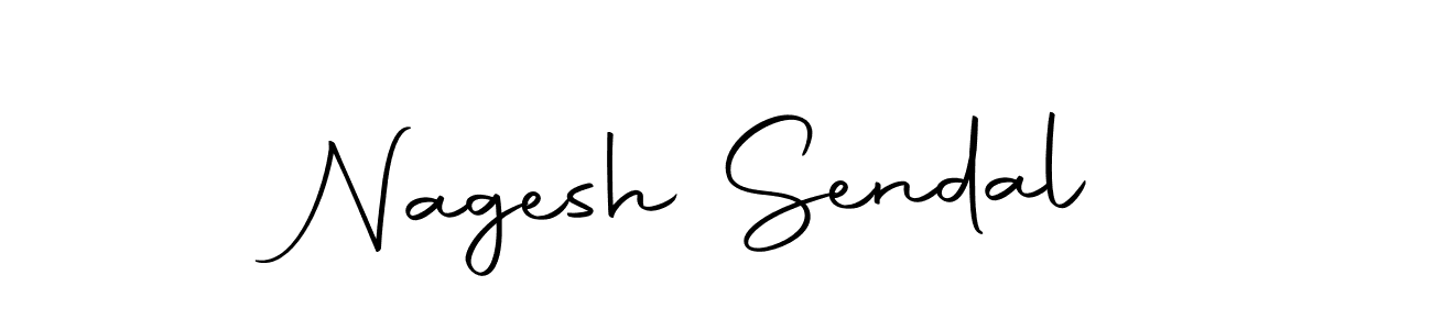 Nagesh Sendal stylish signature style. Best Handwritten Sign (Autography-DOLnW) for my name. Handwritten Signature Collection Ideas for my name Nagesh Sendal. Nagesh Sendal signature style 10 images and pictures png