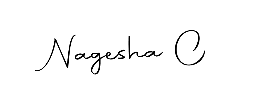 Similarly Autography-DOLnW is the best handwritten signature design. Signature creator online .You can use it as an online autograph creator for name Nagesha C. Nagesha C signature style 10 images and pictures png