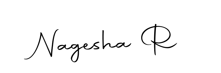 Make a beautiful signature design for name Nagesha R. Use this online signature maker to create a handwritten signature for free. Nagesha R signature style 10 images and pictures png