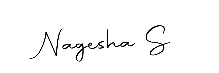 It looks lik you need a new signature style for name Nagesha S. Design unique handwritten (Autography-DOLnW) signature with our free signature maker in just a few clicks. Nagesha S signature style 10 images and pictures png
