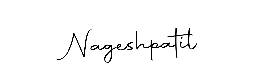 Nageshpatil stylish signature style. Best Handwritten Sign (Autography-DOLnW) for my name. Handwritten Signature Collection Ideas for my name Nageshpatil. Nageshpatil signature style 10 images and pictures png
