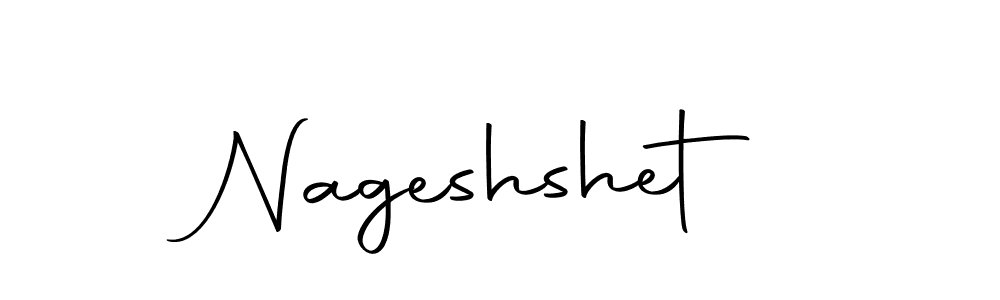 It looks lik you need a new signature style for name Nageshshet. Design unique handwritten (Autography-DOLnW) signature with our free signature maker in just a few clicks. Nageshshet signature style 10 images and pictures png