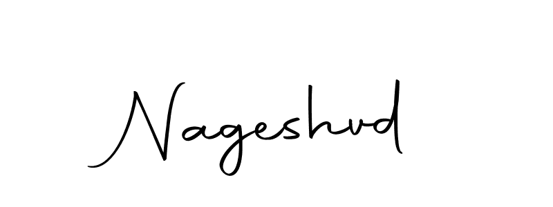 The best way (Autography-DOLnW) to make a short signature is to pick only two or three words in your name. The name Nageshvd include a total of six letters. For converting this name. Nageshvd signature style 10 images and pictures png