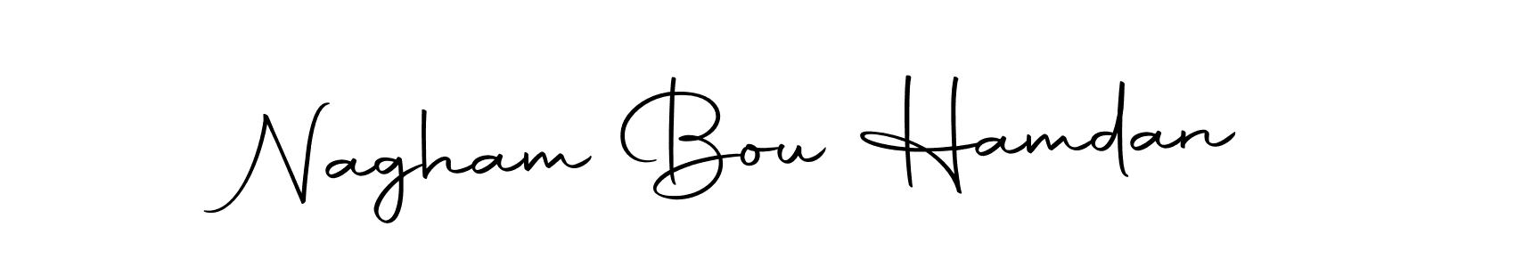 Also we have Nagham Bou Hamdan name is the best signature style. Create professional handwritten signature collection using Autography-DOLnW autograph style. Nagham Bou Hamdan signature style 10 images and pictures png