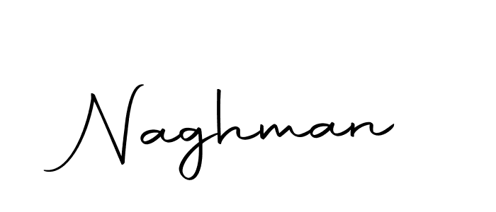 Create a beautiful signature design for name Naghman. With this signature (Autography-DOLnW) fonts, you can make a handwritten signature for free. Naghman signature style 10 images and pictures png