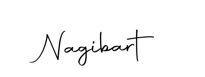 Design your own signature with our free online signature maker. With this signature software, you can create a handwritten (Autography-DOLnW) signature for name Nagibart. Nagibart signature style 10 images and pictures png