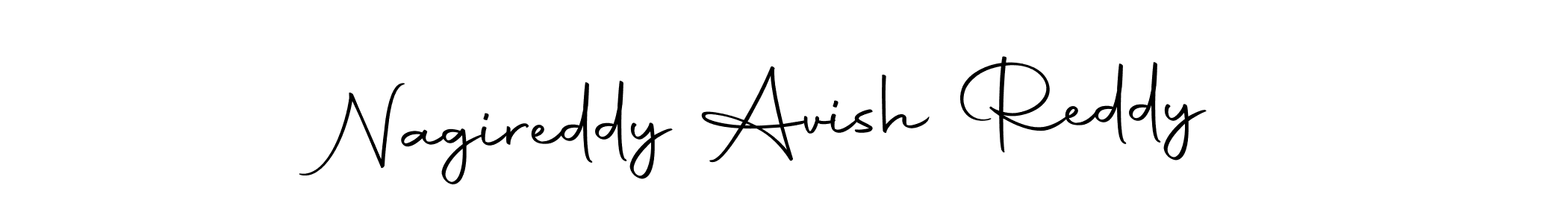 Also we have Nagireddy Avish Reddy name is the best signature style. Create professional handwritten signature collection using Autography-DOLnW autograph style. Nagireddy Avish Reddy signature style 10 images and pictures png